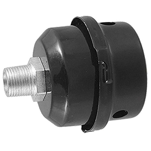 Compressor Filter – TOOGOO(R) 16mm Aussengewinde Durchmesser Kompressor Ersatz Muffler Filter - 2