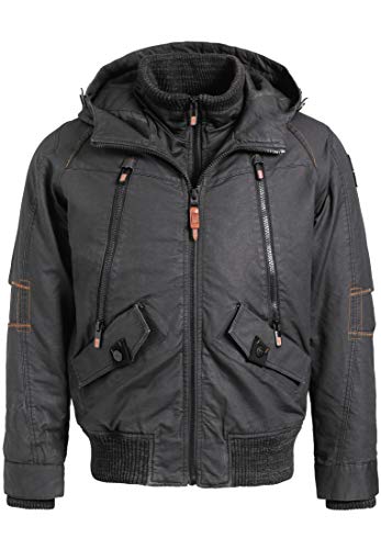 Preisvergleich Produktbild khujo Herren Jacke Song mit innenliegendem Stehkragen