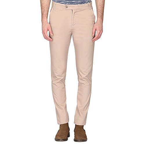 Stop by Shoppers Stop Mens 5 Pocket Solid Beige Chinos RS.449 (70.00% Off) - Amazon Stop by Shoppers Stop Mens 5 Pocket Solid Beige Chinos RS.449 (70.00% Off) - Amazon