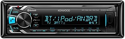 JVC Kenwood KMM-303BT Autoradio USB avec Bluetooth Noir
