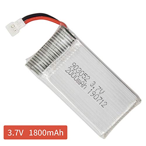Abblie Batería Drone, 3.7V 1800mAh Batería Lipo Drone
