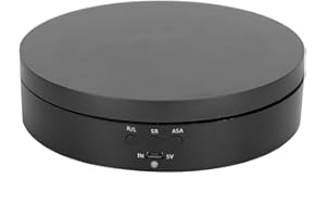 DAUERHAFT 2-4KG Load Bearing 3 Gears 2 Way Rotating Display Stand Sturdy and Durable,Low Noise,Used in the Display of Jewelry,Watches,Mobile Phones,Digital Cameras