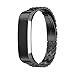 Produktbild kashyk Clearance!!! Kompatabel für Fitbit Alta ArmbandSolid Edelstahl mit Faltschließe Vintage-Stil Ersatz Armband Metall with Quick Release für Fitness Zubehör Wrist Strap Edelstahl Metallarmband
