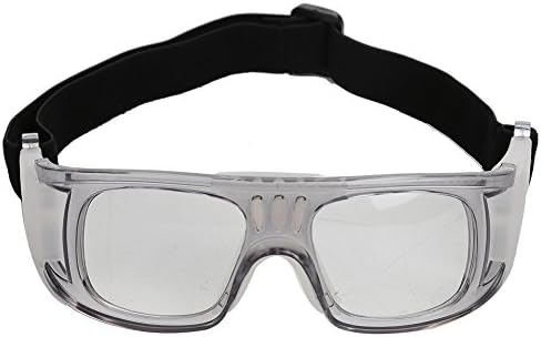 eecoo Men Protective Outdoor Sports Goggles Eyeglasses, Safety Basketball Glasses Eye-wear Anti Shock Collision for Adults with Adjustable Strap for Basketball Football Volleyball Hockey Rugby