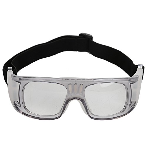 eecoo Men Protective Outdoor Sports Goggles Eyeglasses, Safety Basketball Glasses Eye-wear Anti Shock Collision for Adults with Adjustable Strap for Basketball Football Volleyball Hockey Rugby