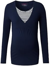 ESPRIT Maternity, Camisetas de Manga Larga Premamá para Mujer