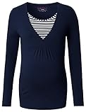 ESPRIT Maternity Damen Umstandslangarmshirt T-Shirt Nursing Ls Yd