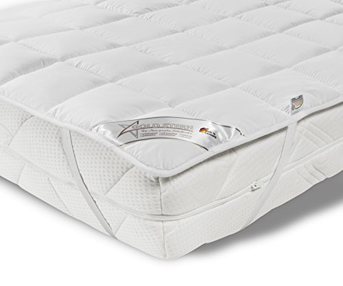GOLD STERN Soft Comfort atmungsaktiver Matratzenschoner, waschbar 60 Grad (160×200 cm) - 3