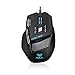Price comparison product image AULA Gaming Mouse KILLING SOUL Black 7 Buttons Optical 2000DPI USB Braided Wire Anti-interference Magnetic Ring Gaming Mice for PC and Mac Gamer