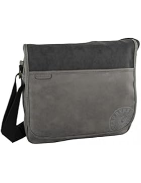 Umgehängt herren CARRERA grau bandolier taschen kleine großer klappe