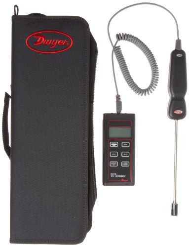 Preisvergleich Produktbild Dwyer Digitales Thermo-Hygrometer, 20,3 cm Sonde Länge
