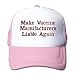 Produktbild AOHOT Herren Damen Baseball Caps,Hüte, Mützen, Classic Baseball Cap, Make Vaccine Manufacturers Liable Again Brown Unisex Outdoor Trucker Hat Mesh Snapback Adjustable