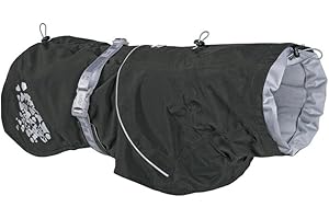 Hurtta Monsoon Coat, Dog Raincoat, Blackberry, 18 in