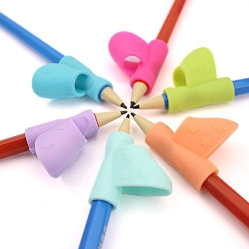 Limited TIME Offer 6 PCS Children Pencil Holder,Pen Writing Aid Grip Posture Correction Tool (Multicolor)