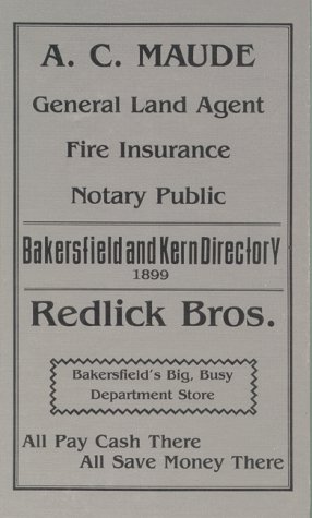 Preisvergleich Produktbild Bakersfield and Kern City Directory
