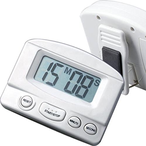 fitTek Digital LCD Kurzzeitmesser Kurzzeitwecker Eieruhr Timer - 4