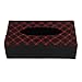 Generic Synthetic Leather Tissue Box Paper Case Holder Home Office Car Red Black RS.505.00
