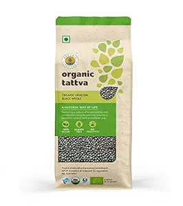 Organic Tattva Urad Dal Whole, 500g