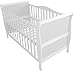 First for Babies - Sleigh Cot Bed (White)