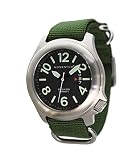 MOMENTUM Herren Sportuhr | Steelix Nylon Adventure Sports Watch | Edelstahl Armbanduhren für Männer | Analoge Uhr mit japanischem Uhrwerk | Wasserdicht (200M) Klassische Armbanduhr - Schwarz