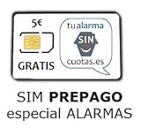 Tarjeta SIM para Alarma PREPAGO SIN cuotas fijas NI permanencia, con...