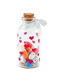 Lilone Capsule Message in A Bottle, 12X Colour Pills