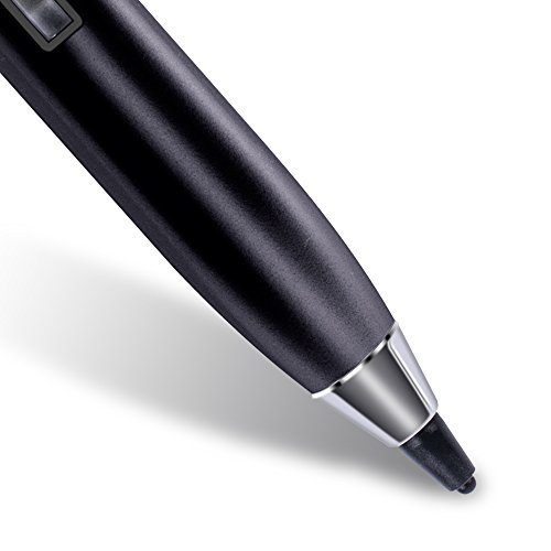 togsin Universal Point Active Eingabestift 1,9 mm Fine Pom Spitze Präzisions-Stylus-Pen für Zeichnen und Schreiben nur kompatibel IOS Android Touchscreen Handys, Tablets, Kindle etc. schwarz - 3