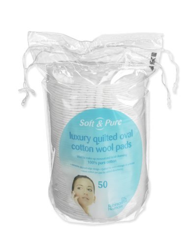 Soft & Pure Cosmetic Pads Oval 50's