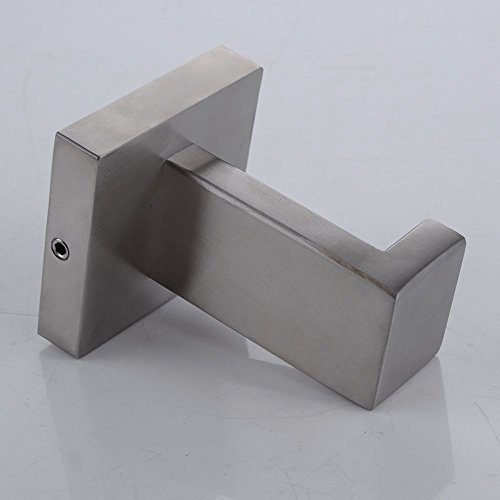 Glighone Handtuchhaken Bad Toilette Handtuch Haken Wandhalterung Kleiderhaken Mantel Haken Hut Haken gebürstetem Edelstahl - 4