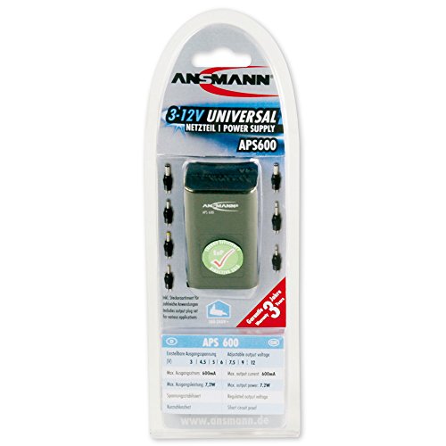 ANSMANN APS 600 Universal Stecker Netzteil zur Stromversorgung vieler Elektrokleingeräte weltweit einsetzbar für Idena Kinder CD-Player SING-A-LONG, Laptop, Babyphone, Crosstrainer usw. - 4