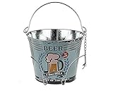  out of Bleu - Cubo de Metal para Cerveza con abrebotellas, 247 x 19 cm, 4 Ass