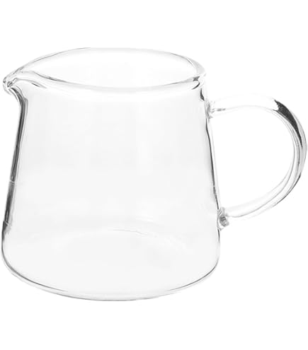 Bricco Per Latte In Vetro Borosilicato - Stile Vintage, Resistente Al Calore, 350 Ml - Foto 5