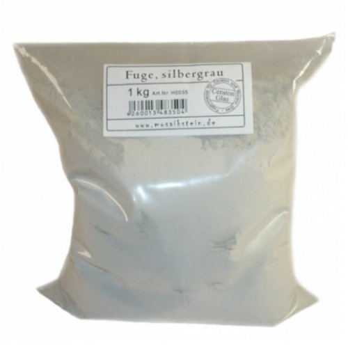 Preisvergleich Produktbild Mosaik Fugenmasse 1000g silbergrau