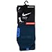Produktbild NIKE ELITE CUSHIONED BASKETBALL CREW SOCKS FIBERGLASS BLUE SX3693-348 SIZE 8-12