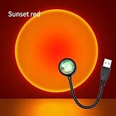 Taşınabilir USB Sunset G&uuml;n Batımı Ambiyans Işığı Lamba