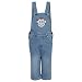 FirstClap lightblue denim solid dungree for kid