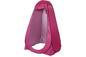 SPLINKTECH Portable Pop Up Tent – Camping Toilet Tent with Two Way Zip for Privacy and Safety – Compact Waterproof and UV Proof Tents for Shower, Toilet, and Changing Room Use
