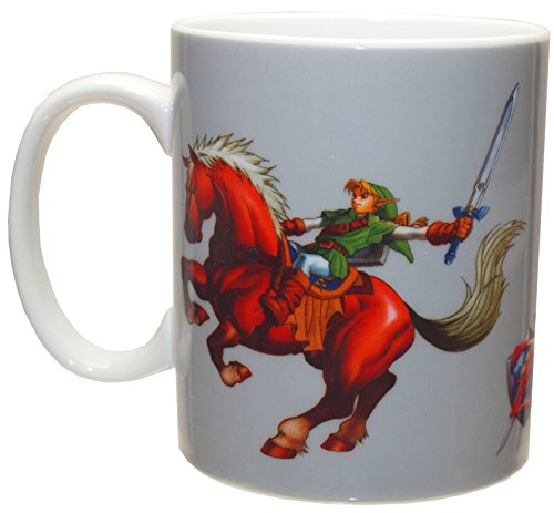 Preisvergleich Produktbild Nintendo Zelda Tasse grau