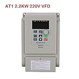 inversor monofasico Excelente rendimiento: este inversor VFD adopta con un método de control único para garantizar un excelente rendimiento durante el período de trabajo. Cuenta con las funciones de alto par, alta precisión y amplio rango de regulación de velocidad para ofrecer una experiencia maravillosa para usted.