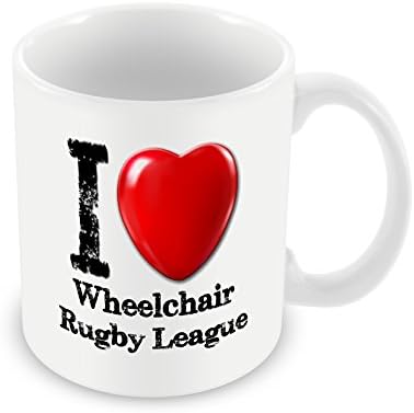 Sports Mug - I Love Wheelchair Rugby League