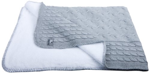 Baby's Only Babydecke Strickdecke Teddyfutter 95 x 70 cm