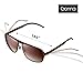 Produktbild GONNA Retro-Sonnenbrille für Fahrer mit metallischer Fassung, super leicht und super klar. Unisex-Sonnenbrille, UV400