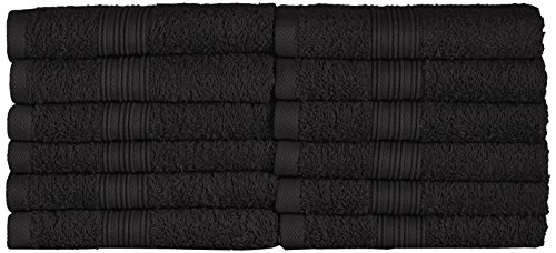 NatureMark NM-HT0816 Toallas de Invitados, 12-Unidades, 30 x 50 cm, 100% algodón