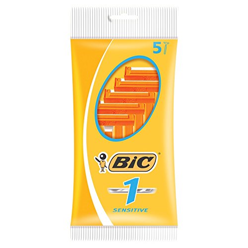 BIC 1 Sensitive Disposable Razors 3 x 5 Pakcs