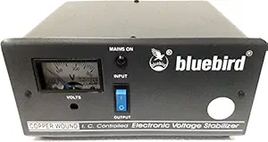 bluebird 1 KVA 170-270V Voltage Stabilizer Copper Wounded for Refrigerator/Washing Machine (Blue and White)