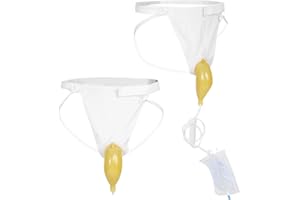 WYTINO Clean Urin Männer,Clean Urin Männer, Urinbeutel, atmungsaktiver Urinalkollektor für elastische Taillenbund-Toilette für Männer Toilette Elastischer Taillenbund Urinersatzkollektor 1000 ml