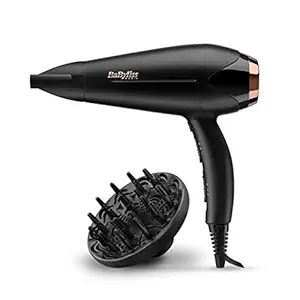 BaByliss Dc D570DE 2200W Black Gold Ionic turbo Dryer