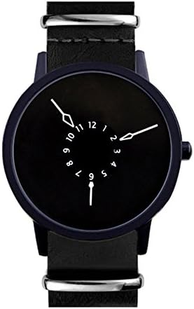 subversive/Inverted pointer soft skin creation watches/ fashion Unisex Watch-A