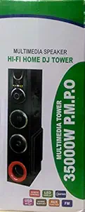 BIPL Multimedia Speaker Hi-Fi Home DJ Single Tower (MODEL- B6111 TW)