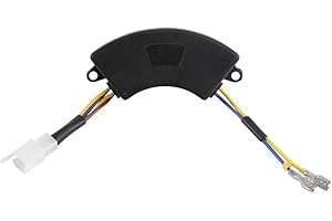 OUMEFAR 220μF 250V Regolatore di tensione automatico a forma di AVR Generatore di avviamento elettrico Regolatore di tensione per generatore elettrico a benzina 2KW-3KW 168F
